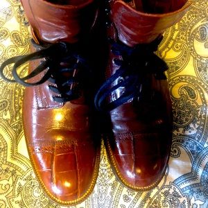 Men’s Stacy Adams Boots SZ 7.5 Women’s SZ 9